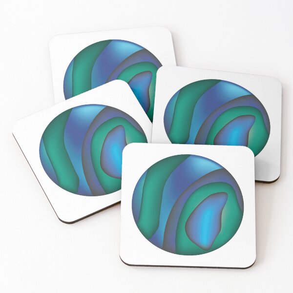 Item preview, Illustration represents an abanone colored abstract background texture button designed and sold by LucianoCosmo.