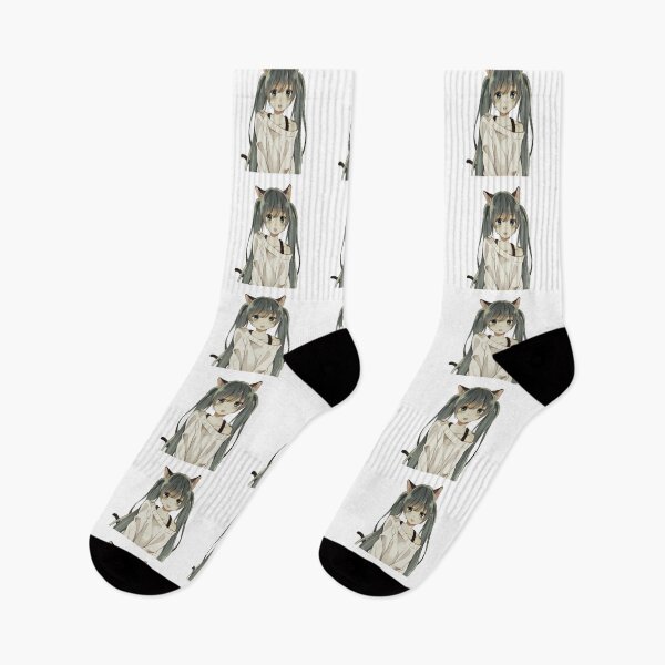 Item preview, Neko Cat Girl Anime  designed and sold by MinimalTag.