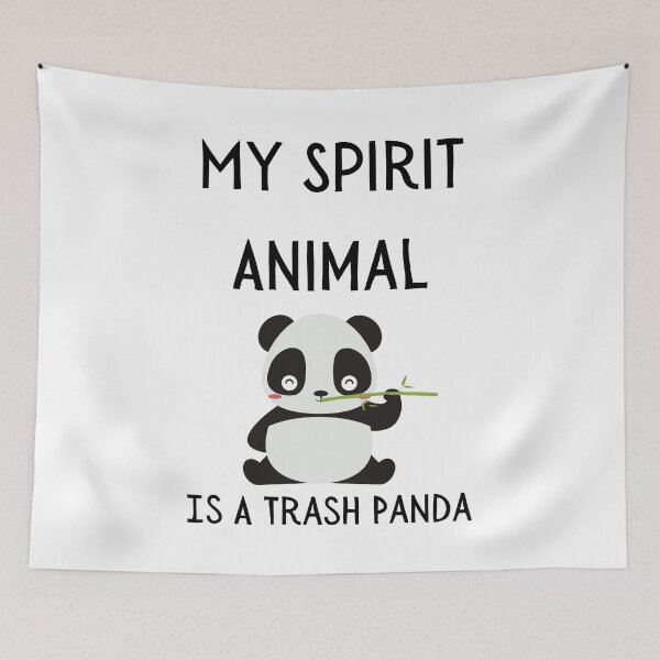 Item preview, My Spirit Animal Is A Trash Panda,Cute Trash Panda Raccoon designed and sold by piskwi.