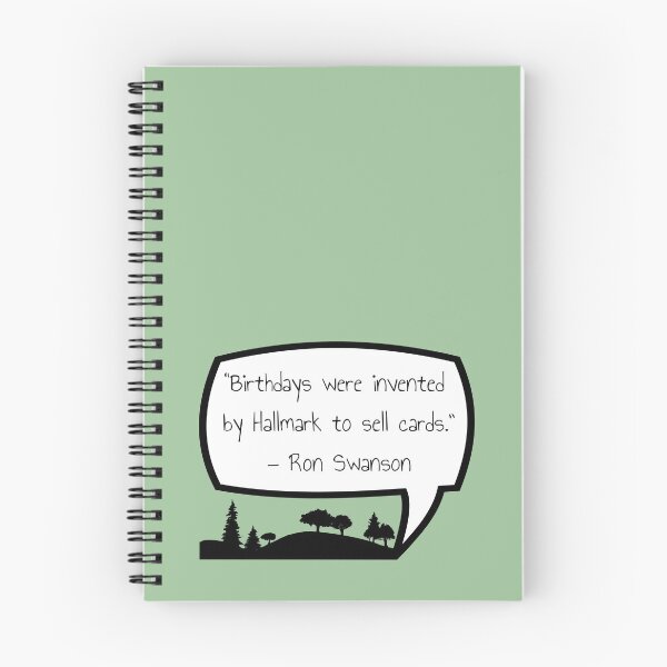 Item preview, Parks and Rec: Ron Swanson on Birthdays designed and sold by BatemanBranding.