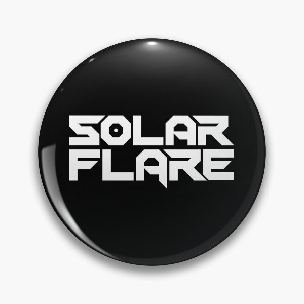 Item preview, Solar Flare Logo White designed and sold by SolarFlareBand.