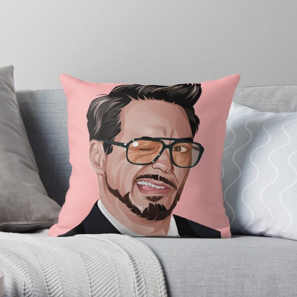 Kissen Kissenbezuge Robert Downey Jr Redbubble