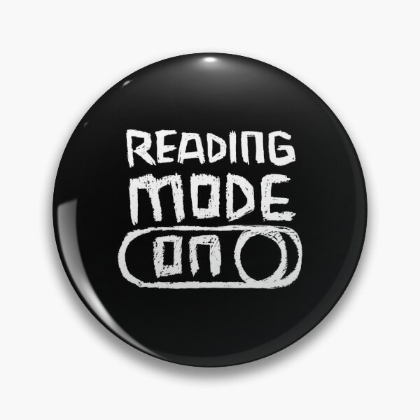 Item preview, Reading Mode ON for Book Obsessed designed and sold by badlydrawnbabe.