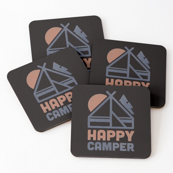 Item preview, Happy camper designed and sold by DR-STORE.