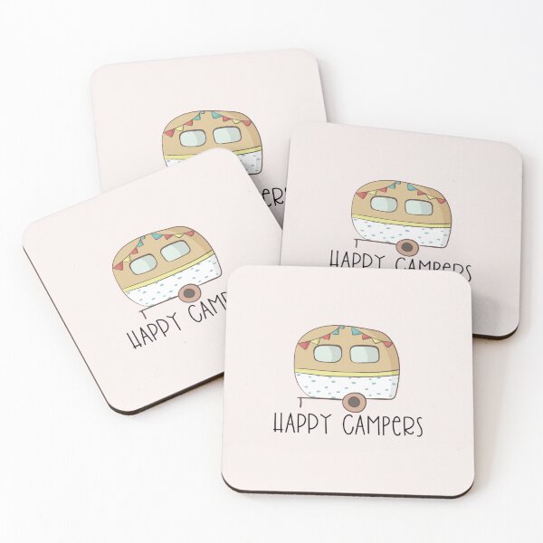 Item preview, Happy campers designed and sold by DR-STORE.