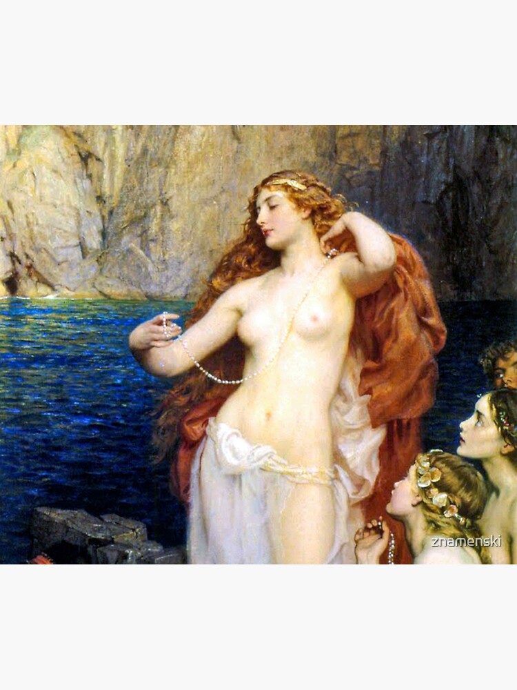 The Pearls Of Aphrodite – (Herbert James Draper) Герберт Дрейпер - Жемчуг Афродиты by znamenski