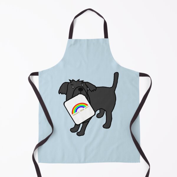 Item preview, Biden Harris Inauguration Rainbow Cute Dog designed and sold by ellenhenry.