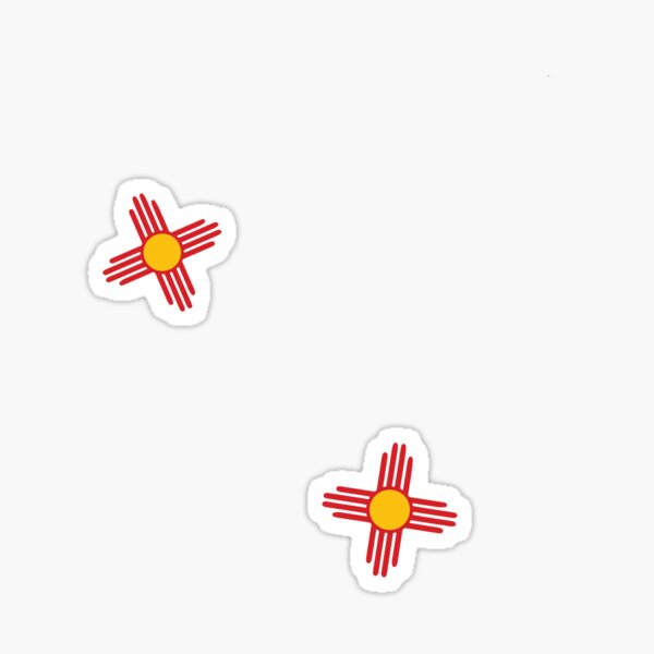 Item preview, New Mexico Zia Sun Symbol Pattern designed and sold by Dude  Stuff.
