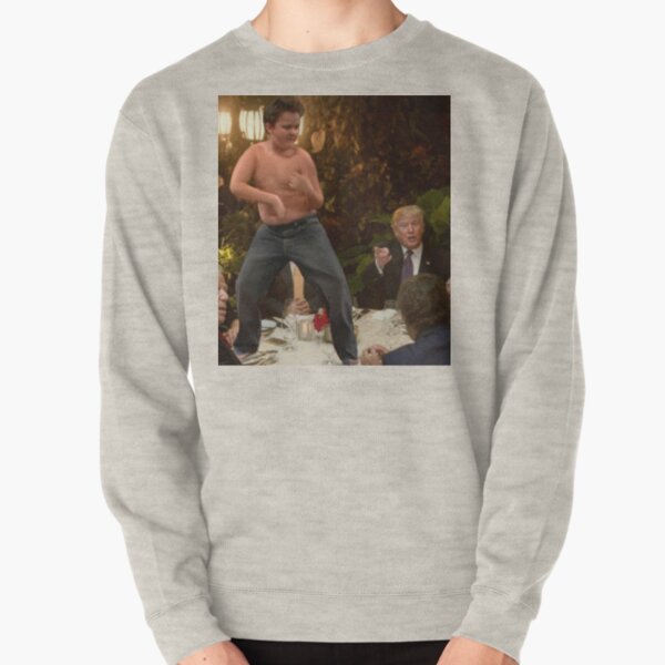 Gibby At Trump's Dinner Meme Pullover Sweatshirt