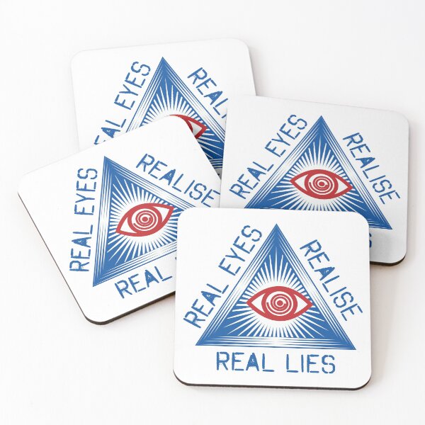 Item preview, Real Eyes Realize Real Lies designed and sold by missdragonfly.