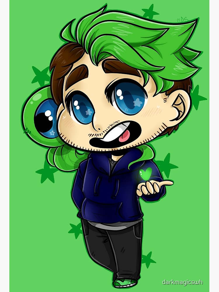 "Jacksepticeye Poster by darkmagicswh Redbubble