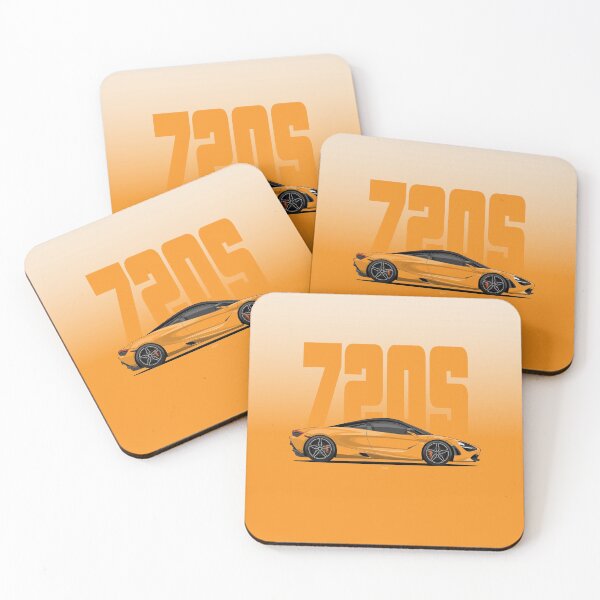 Item preview, 720s orange supercar illustration. designed and sold by Keyur44.
