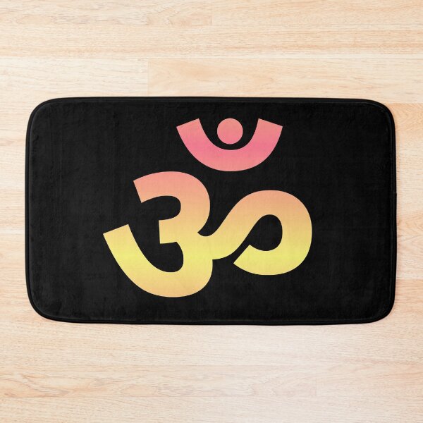 Item preview, Indian Om Yoga Symbol With Original Colors | Funny Savasana Yoga designed and sold by Design-Maniya.