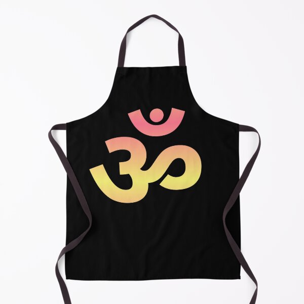 Item preview, Indian Om Yoga Symbol With Original Colors | Funny Savasana Yoga designed and sold by Design-Maniya.