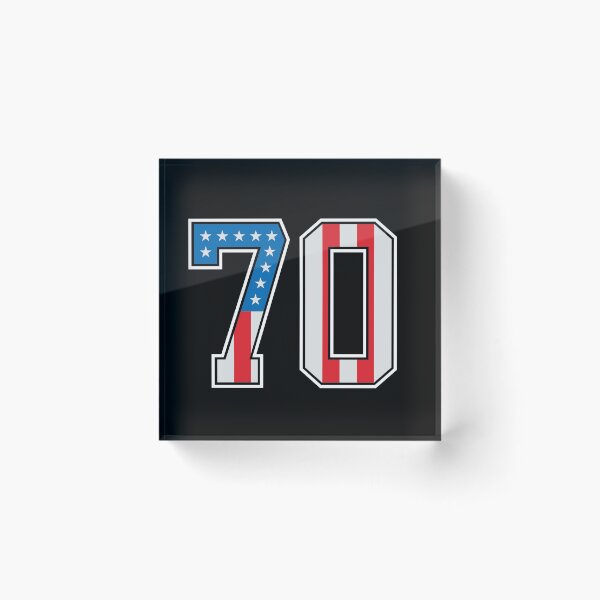 Item preview, 70 American Lucky Number Seventy United States Flag designed and sold by Urosek.