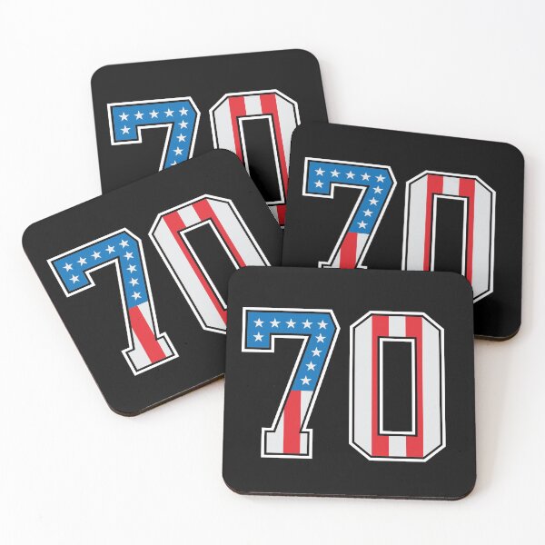 Item preview, 70 American Lucky Number Seventy United States Flag designed and sold by Urosek.