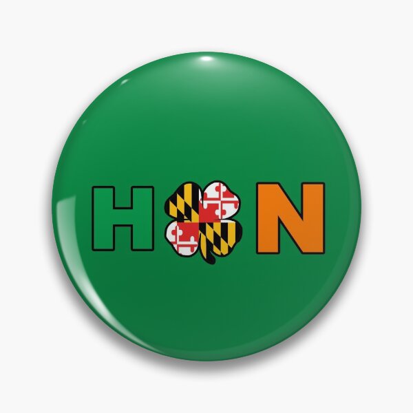 Item preview, Kiss Me I'm Irish Hon Baltimore Maryland State Flag Design Pattern designed and sold by Draculaura2009.