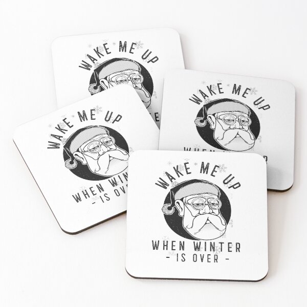Item preview, Wake Me Up When Winter Is Over Funny Santa  designed and sold by Jajulile.