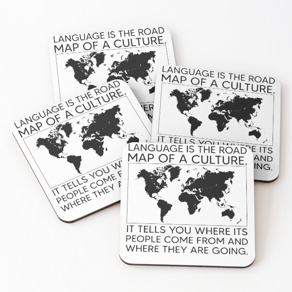 Item preview, Language is the road map of a culture. designed and sold by bdmart33.