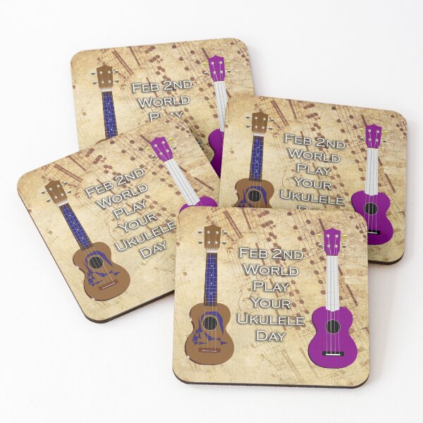 Item preview, I LOVE WORLD PLAY YOUR UKULELE DAY designed and sold by REALDesign-Shop.