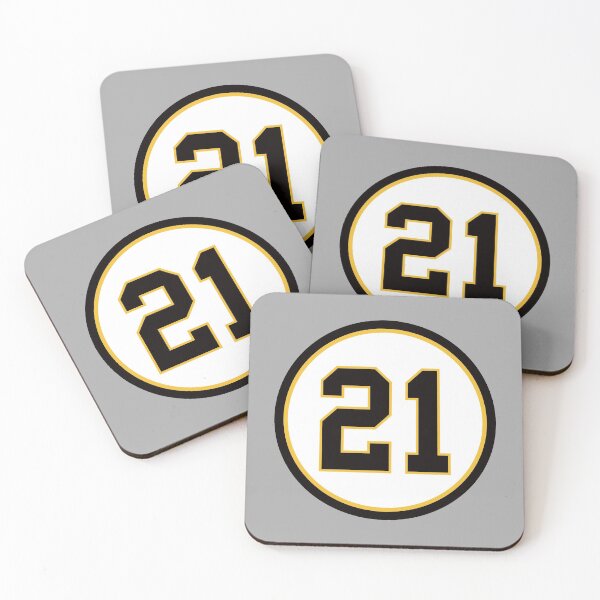 Item preview, Roberto Clemente #21 Jersey Number designed and sold by StickBall.