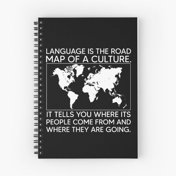 Item preview, Language is the road map of a culture. designed and sold by bdmart33.