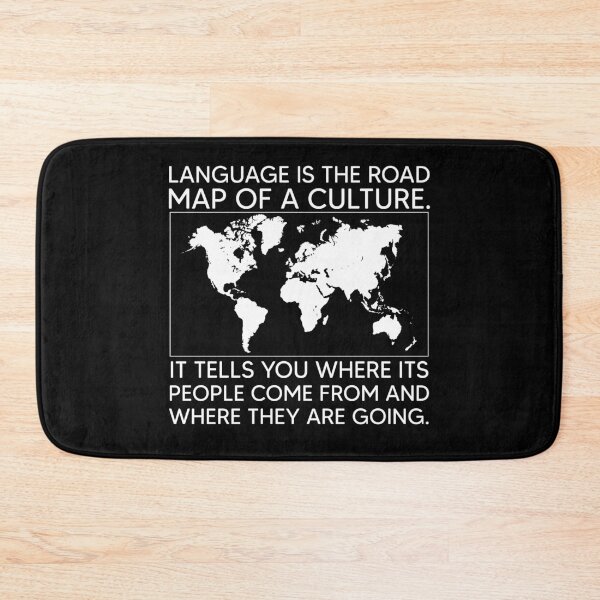 Item preview, Language is the road map of a culture. designed and sold by bdmart33.