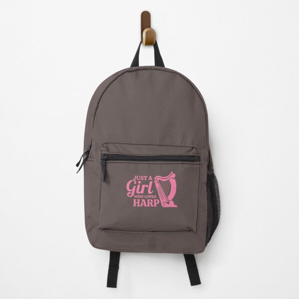 Item preview, Just a girl who loves Harp Music lover Gift Idea designed and sold by vicoli-shirts.