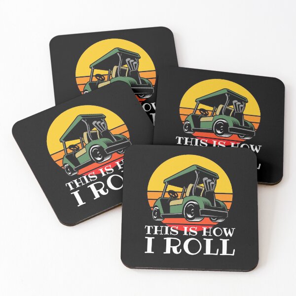 Item preview, This is How I Roll - Golf Cart- Funny Golf Lover Gift - Father's Day designed and sold by TeesForNerds.