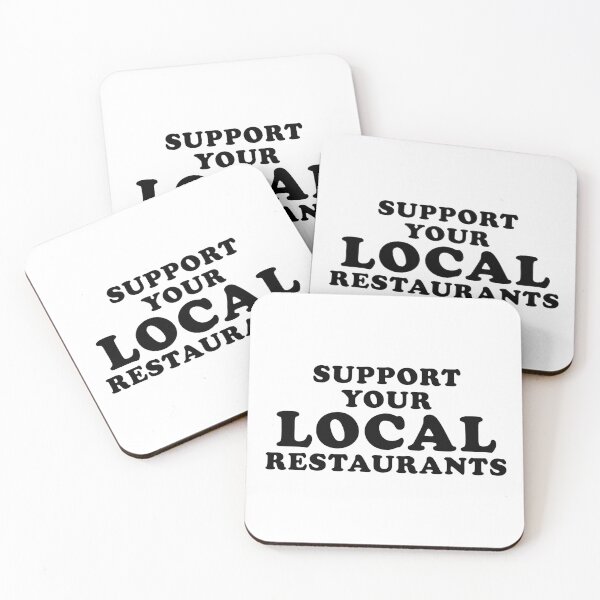 Artikelvorschau, Unterstützen Sie Ihre lokalen Restaurants entworfen und verkauft von FLASHOP.