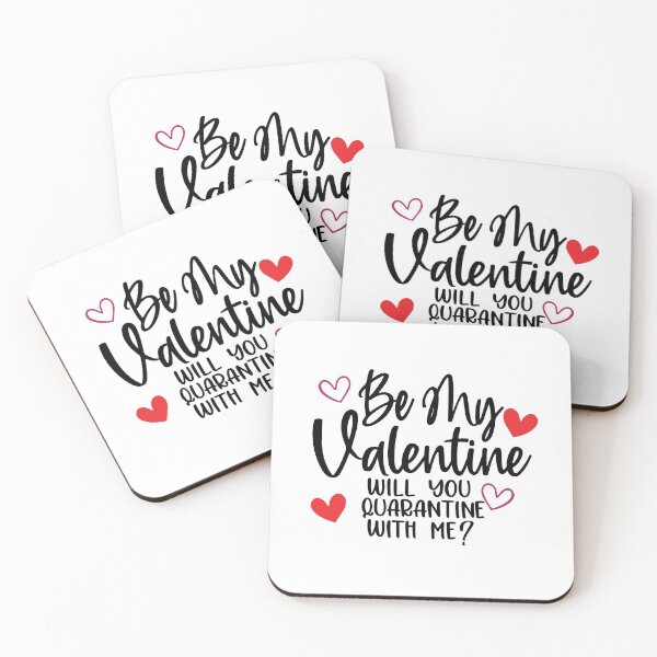 Item preview, Be my valentine will you quarantine with me designed and sold by Dream Imagine Create ..