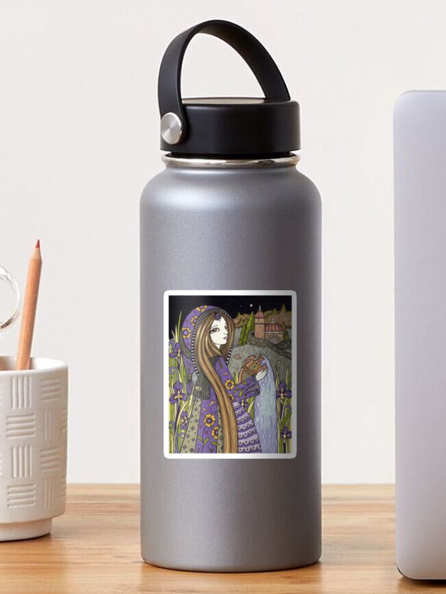 Thumbnail 1 of 3, Sticker, Aquarius designed and sold by AnitaInverarity.