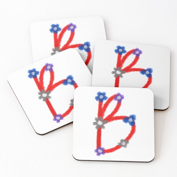 Item preview, Floral Letter B designed and sold by GlisterWithMe.
