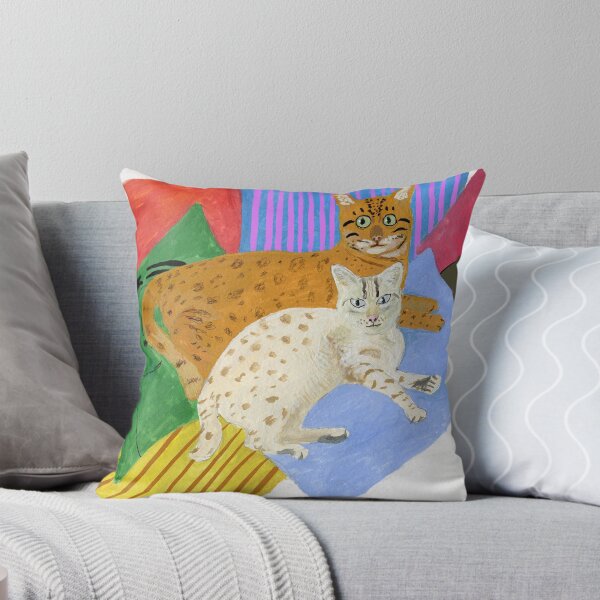 Item preview, The cats on the pillows designed and sold by silviomazzotta.
