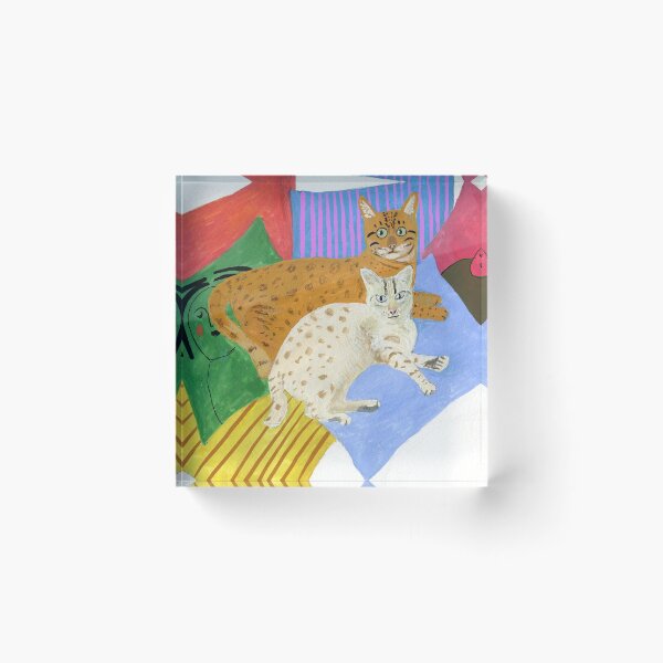 Item preview, The cats on the pillows designed and sold by silviomazzotta.