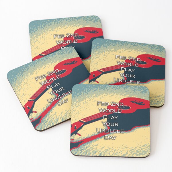 Item preview, I LOVE WORLD PLAY YOUR UKULELE DAY designed and sold by REALDesign-Shop.