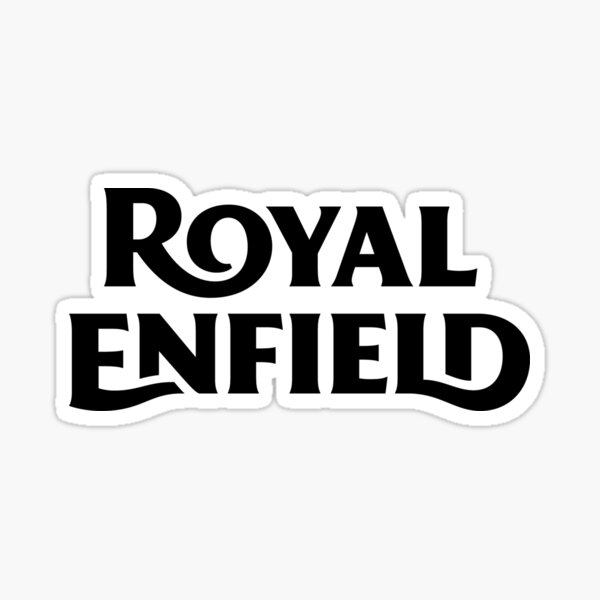 Logotipo especial Marca Motocicleta clásica Royal Enfield Iseng Trending Pegatina