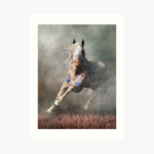 Appaloosa Warrior Horse - Made and Curated