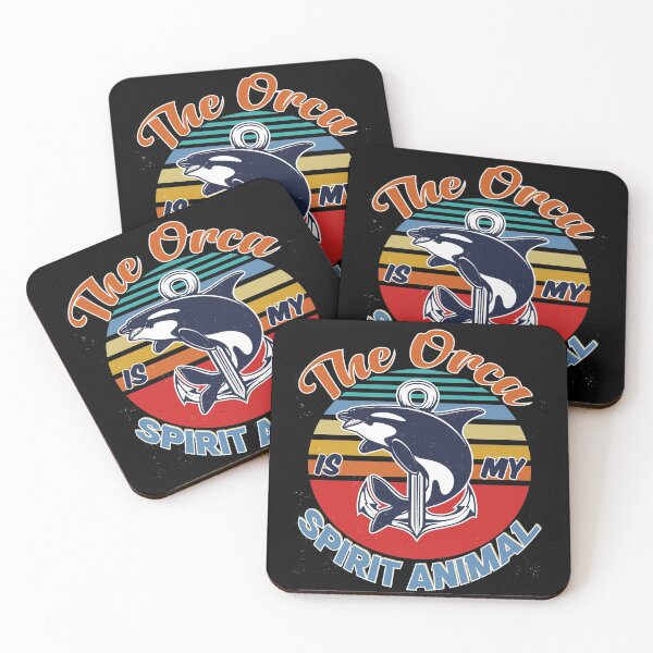 Item preview, The Orca Is My Spirit Animal designed and sold by ADAMYASS.