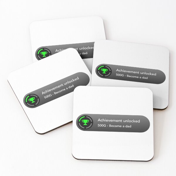 Item preview, Became a dad - Achievement unlocked designed and sold by CyberCubed.
