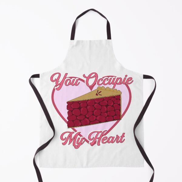 Item preview, You Occupie My Heart Funny Valentine Saying designed and sold by Punderstandable.