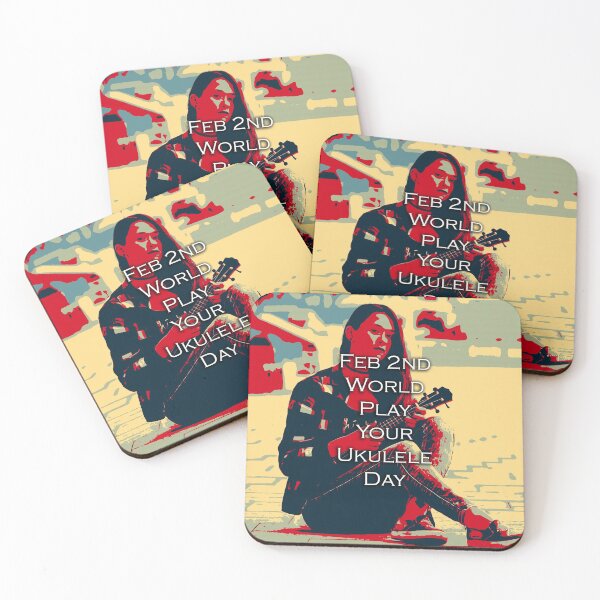 Item preview, I LOVE WORLD PLAY YOUR UKULELE DAY designed and sold by REALDesign-Shop.