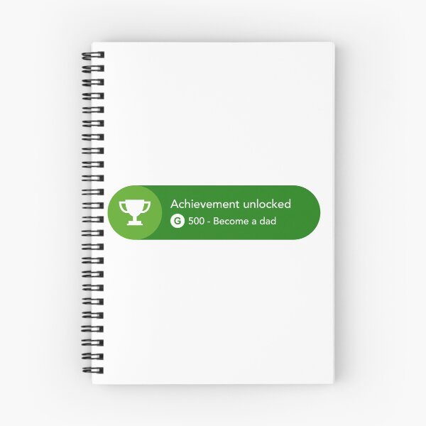 Item preview, Became a dad - Achievement unlocked designed and sold by CyberCubed.