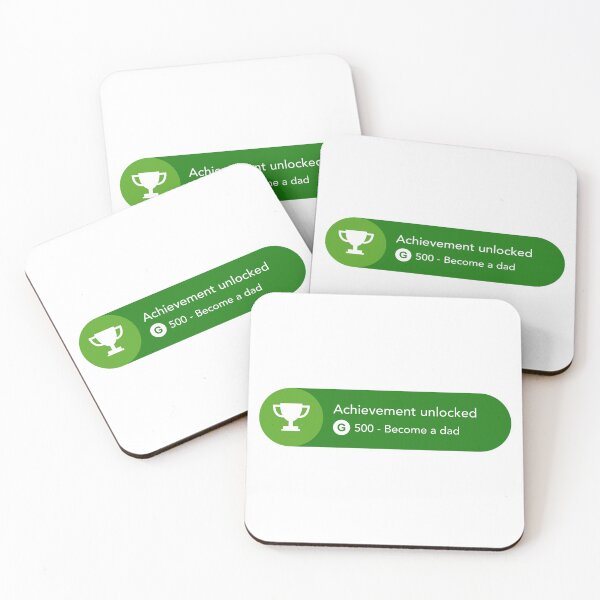 Item preview, Became a dad - Achievement unlocked designed and sold by CyberCubed.