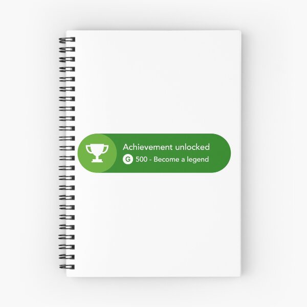 Item preview, Become a legend - Achievement unlocked designed and sold by CyberCubed.