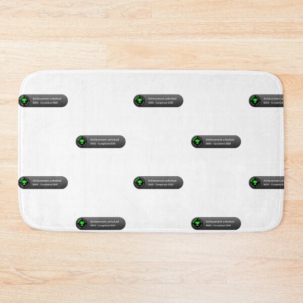 Item preview, Completed 2020 - Achievement unlocked designed and sold by CyberCubed.