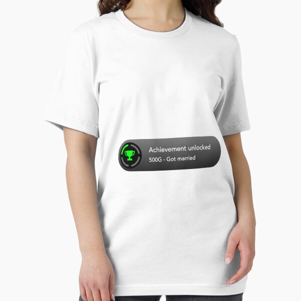 Item preview, Got married - Achievement unlocked designed and sold by CyberCubed.