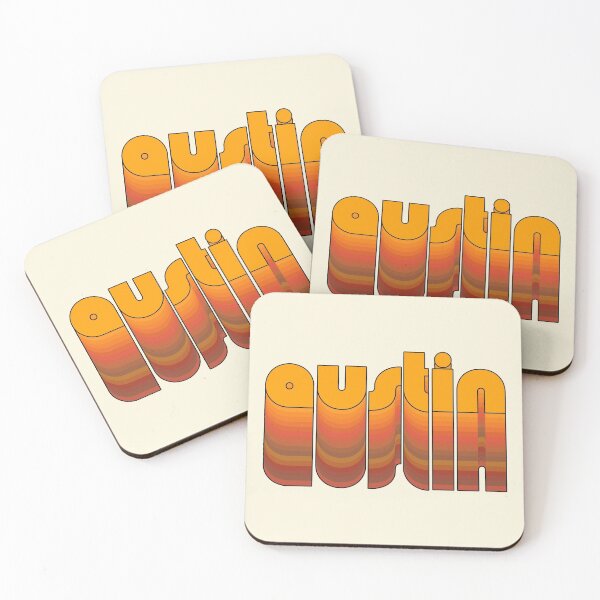 Item preview, Austin Texas Pride Retro Style Represent designed and sold by acquiesce13.