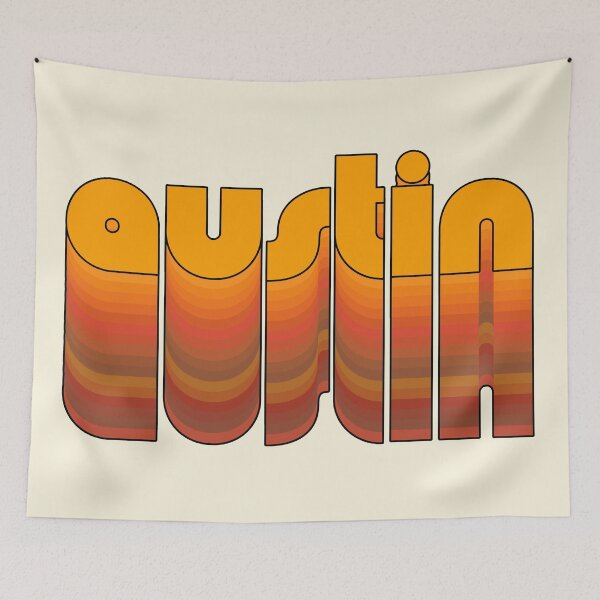 Item preview, Austin Texas Pride Retro Style Represent designed and sold by acquiesce13.
