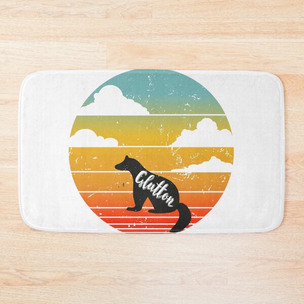 Item preview, Glutton Sunset Glutton Gifts - Retro Vintage - Crazy Glutton - Glutton Print Art - Farm Animals designed and sold by biigshow.